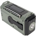 Miniatyrbillede 6 af 8: Nødradio FM AM SW WX 10000mAh Solcelleopladning, Nød Håndsving Radio