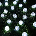 Miniatyrbillede 3 af 4: Udendørs solcellelamper - 20 LED - 8 tilstande - Krystalkugler - Vandtæt - Ip65 - Til have, terrasse, træ, gårdhave, fest, bryllup