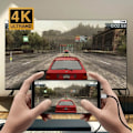 Miniatyrbilde 4 av 4: MHL USB Type C til HDMI 4K kabel videoadapter 1.8m 4Smarts Svart Black