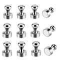 Pikkukuva 1 / 4: 12 kpl Super Vahva Neodyymimagneetti (16*20mm), Suuri Metallikartiomagneetti, Keittiöön, Jääkaappiin, Valkotauluun, Ilmoitustauluun, Toimistoon, Kouluun