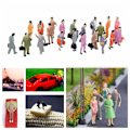 Miniatyrbilde 10 av 10: 100 stk Plastfigurer 1/100 - Perfekt