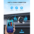 Miniatyrbillede 2 af 5: Bil Bluetooth 3,5 mm AUX-adapter, mini Bluetooth 5.3 bilforstærker