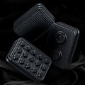 Pikkukuva 5 / 5: Push Pa Pa -kolikko EDC Fidget -neliölohko Magneettiset liukusäätimet Push Clickers Haptic Stress Relief Aikuisille Pöytälelu Aikuisille Lapsille