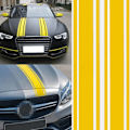 Pikkukuva 3 / 10: Auton konepellin tarrat Autotarra KELTAINEN Yellow