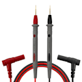 Miniatyrbild 3 av 6: Multimeter testledningar Multimeter teststift Universal digital multimeter Sondtestledningar Stift Nålspets Multitest