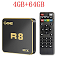 Miniatyrbilde 1 av 5: Q96 R8 TV-boks Android 10 Iptv Allwinner H313 Quad Core 2.4g 5g Dual Wifi Uhd Hdr10 4k Mediaspiller H. 265 8gb 128gb Hem