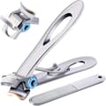 Nail Clippers for Thick Nails - Extra Large Nail Clippers with Wide Jaw Opening