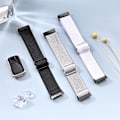 Miniatyrbillede 3 af 3: Pcs Fitbit Charge 5/Fitbit Charge 6 armbånd til mænd og kvinder (sort, hvid, grå)