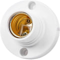 Miniatyrbillede 4 af 5: stk. E14 lampeholder, E14 Edison skrue pæreholder, plastik loftlampe base
