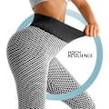 Pikkukuva 4 / 4: Urheilulliset leggingsit, push-up-leggingsit korkeavyötäröllä, glamour Grey L