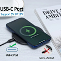 Miniatyrbillede 3 af 7: 30W Hurtig Trådløs Oplader til iPhone 15 14 13 12 X Pro Max 8 Samsung Galaxy S23 Xiaomi Trådløs Opladningsstation Oplader White with Cable