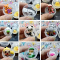Miniatyrbilde 4 av 6: 20-stykker overraskelses-egg lekesett: Morsomme, spennende samleobjekter for barn