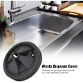 Miniatyrbilde 4 av 5: 2 stk silikon avfallsmalerskjold, anti-sprutdeksel, passer til InSinkErator 87 mm ytre diameter, emballasjeavfallshåndtering, erstatning