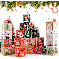 Miniatyrbillede 1 af 5: Julekalenderbokse, 24 julekalender, julekalenderboks, juleboks, DIY julekalender 1