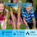 Miniatyrbild 4 av 5: Barnklocka, tonårspojke klocka digital sport fitness tracker, med alarm/kronograf/vattentät för pojke flicka