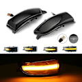 Miniatyrbillede 1 af 5: Egnet til Volvo C30 C70 S40 S60 V40 V50 V70 Ap Dynamisk LED-bakspejlsindikator