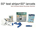 Pikkukuva 2 / 5: Verensokerimittari Diabetes Test Kit - Myydyin 2023 - Testiliuskoilla