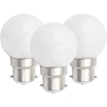 Miniatyrbillede 1 af 5: 6 stk. B22 LED Pære 3W Golfkugle Lyspærer B22 Bajonet Lille Globepære Dæmpbar