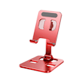 Miniatyrbillede 1 af 11: Smartphone Dock Mount Foldbar Bord Mobiltelefon Støtteholder Vinkel Højdehjusterbar Telefon/Tablet Stativ Red 0.1