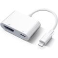 Pikkukuva 1 / 5: iPhone ja iPad HDMI-sovitin TV:lle, Lightning-HDMI-kaapeli, Plug and Play