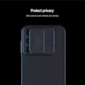 Pikkukuva 6 / 6: NILLKIN Galaxy A15 4G/5G Kotelo CamShield Pro Musta
