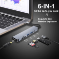 Miniatyrbillede 2 af 5: USB C HUB, Multiport USB C Adapter til MacBook Pro & Air Tilbehør