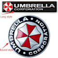 Miniatyrbillede 3 af 5: 3D Aluminium Legering Mærkater fra Umbrella Corporation Resident Evil A