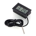 Miniatyrbilde 2 av 7: Digitalt LCD Termometer Temperaturkontroll med Ekstern Probe for Akvarium Kjøleskap Fryser - Svart