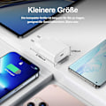 Miniatyrbilde 6 av 8: 2-pak - Lader for iPhone - Rask lader - Adapter + Kabel 20W Hvit én størrelse 2-pak iPhone