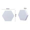 Miniatyrbilde 2 av 5: Heksagon LED-panel - 6 stk. RGB Smart LED-panellys
