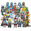 Miniatyrbillede 1 af 5: 24 stk Ninja Minifigurer Kai Jay Sensei Wu Master Byggeklodser Legetøj