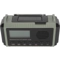 Pikkukuva 1 / 8: Hätäradio FM AM SW WX 10000mAh Aurinkoladattava, Käsikäyttöinen Hätäradio