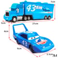 Disney Pixar Bilar 3 Blixten McQueen Lastbil A4 A4