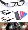 Reading Glasses With LED Lamp in case . Day/N 7 70 Styrka +1,50