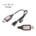 Miniatyrbillede 1 af 11: Høj kvalitet Universal 7.4v Oplader 2000mA/1000mA/500mA XH-3P 2S Li-ion Elektrisk 1000mA
