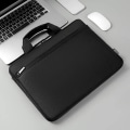 Miniatyrbilde 2 av 5: Klassisk Laptop Bag Slim Briefcase Skulder Bag Vanntett Skum Polstret Anti-kollisjonsbeskyttelse 15,6 Tommer