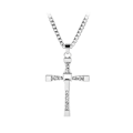 Miniatyrbilde 4 av 4: Christian Fast And Furious Dominic Toretto Cross Pendant Halskjede Kjede Sølv
