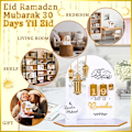 Pikkukuva 8 / 9: Ramadanin Adventi-kalenteri, Ramadanin Koristeet Kotiin, Akryylilaskentakalenterit Ramadan