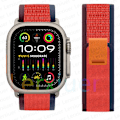 Pikkukuva 1 / 7: Trail-ranneke Apple Watch Ultra 2 -rannekkeeseen 49mm 44mm 45mm 40mm 41mm 38mm 42mm 45 44 mm iWatch series 8 9 7 6 5 3 se b punainen vb punainen vb punainen w_xx b red w 38 40 41mm