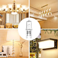Miniatyrbilde 2 av 5: 10 stk G9 28w/40w Dimmbare 370 Lumen C-klassifiserte Halogenpærer