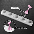 Miniatyrbild 2 av 4: 2 Set Rosa Nagelställ för Press-on Naglar Display, Magnetisk Lösnagelhållare för Målning av Naglar, Nybörjar Nagelkonst Kit Tillbehör