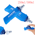 Miniatyrbillede 2 af 8: AONIJIE TPU Sammenklappelig Blød Stempel Sports Vandflaske til Løb 500 ml