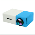 Miniatyrbilde 1 av 5: Bærbar Mini Projektor LED Mikroprojektor 1080P Hjemmefest Møte Teaterprojektor W Trådløs Tilkobling til Telefoner (Siste Oppgraderte Versjon) Blue and white