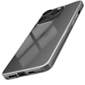Pikkukuva 2 / 5: Ohut iPhone 16 Pro -kuori, paksuus 0,5 mm, silikoninen, kosteutta hylkivä, läpinäkyvä Transparent