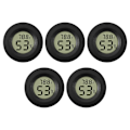 Miniatyrbillede 1 af 5: 5-pak Hygrometer Termometer Digital LCD Skærm Luftfugtighedsmåler Måler til Luftfugter Affugter