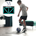 Miniatyrbillede 3 af 5: Fodboldtræningsmåtte Foldbar Holdbar Driblekontrol Fodbolddørmatte Antislip Måtte Ekstra Rekvisitter Sets