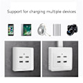 Pikkukuva 5 / 5: USB-C-pistorasia seinälaturi pistorasia latausvirtapistorasia USB-porteilla_xx C
