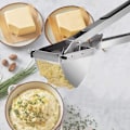 Miniatyrbillede 5 af 5: Kartoffelrivs og -moser, Rustfrit Stål Hårdt Brugt Kommerciel Babymad Sigte