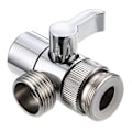 Miniatyrbilde 5 av 5: Bryteradapter for kjøkkenkran, splitter for kjøkkenvask, ventil for vannfordeler, krantilkobling for toalett, bidet, dusj, kjøkken, 1 stk.
