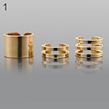 Miniatyrbillede 3 af 5: 3 stk./sæt Mode Åbne Ringe Midi Finger Knuckle Stack Ringe Charms Julegave Silver